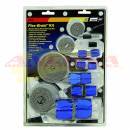 KIT DE ENCAPAR MANGUEIRA MR. GASKET COMPLETO AZUL 8091 Cd.:02810