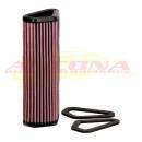 FILTRO ESPORTIVO K&N PARA DUCATI 848/1198S,R,SP/STREET FIGHTER/MULTISTRADA DU-1007 Cd.:03126