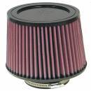 FILTRO ESPORTIVO K&N UNIVERSAL #RU-4730  DIMETRO INTERNO DA BOCA 3" OU 76mm  Cd.:03510.