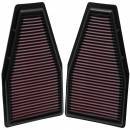 FILTRO ESPORTIVO K&N PARA PORSCHE 911 CARREIRA 3.4, 3.6, 3.8 2012 ~ 2014  #33-2484 Cd.:03668