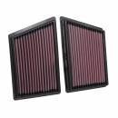 FILTRO ESPORTIVO K&N PORSCHE 911 / 992 3.0 / 3.8 L 3.0L 2019 EM DIANTE 33-3153 Cd.:03938