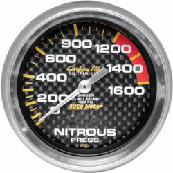 4828 MANOMETRO NITRO CARBON FIBER 0-1600 Cd.:02061