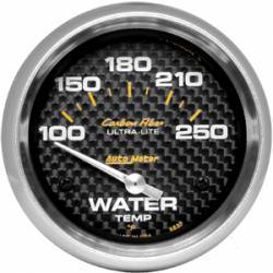 4837 MANOMETRO WATER TEMP CARBON FIBER(E) Cd.:02063