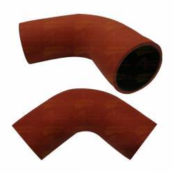 MANGUEIRA PRESSURIZAO DE SILICONE MARRON DE 90 X 2.0" Cd.:02510