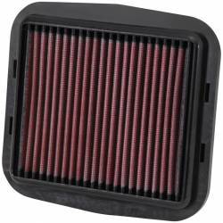 FILTRO DE AR ESPORTIVO K&N PARA DUCATI DU-1112 MULTISTRADA 1200 2016+ / PANIGALE 899 / 959 / 1199 / 1299 / XDIAVEL Cd.:03696