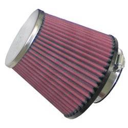 FILTRO ESPORTIVO K&N UNIVERSAL CONICO DESLOCADO #RC-9490 DIMETRO INTERNO DA BOCA 2.5" OU 64mm Cd.:03793.