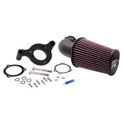 KIT INTAKE K&N PARA MOTO HARLEY MOTOR 96 E 103'' TWIN CAM 2001 A 2017 +7.78HP 57-1125 Cd.:04105.