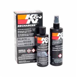 KIT DE LIMPEZA DE FILTRO PRETO K&N SPRAY 99-5050BK Cd.:04211 SKU: 04211