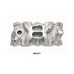 COLETOR ADMISSO EDELBROCK para Chevrolet 262-400 Small-Block V8 PERFORMER 1955-86 (0-5500 rpm) #2101 Cd:2789