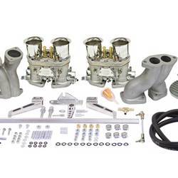 KIT CARBURADOR DUPLO EMPI 40 VW FUSCA 40MM COMPLETO EMPI # 47-7335-0 Cd.:03627